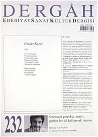 Dergah Edebiyat Sanat Kültür Dergisi Sayı:232 Haziran 2009