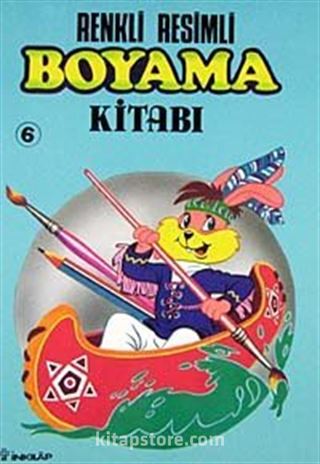 Renkli Resimli Boyama Kitabı-6