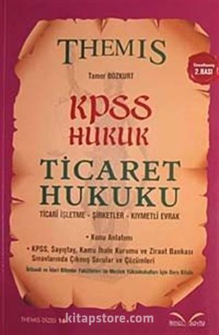 Themis KPSS Hukuk / Ticaret Hukuku