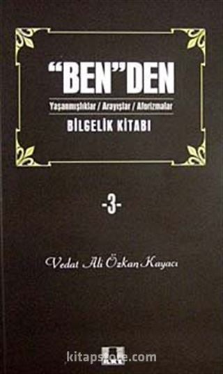 Ben'den Bilgelik Kitabı 3