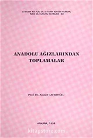 Anadolu Ağızlarından Toplamalar