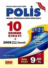 Polis Meslek Yüksek Okullarına Hazırlık 10 Fasikül Deneme Sınavı 2008 Çıkmış Sorular İlaveli