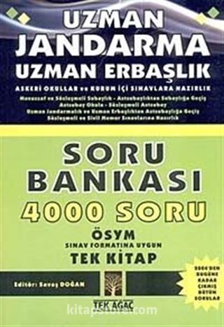 Uzman Jandarma Uzman Erbaşlık Soru Bankası 4000 Soru