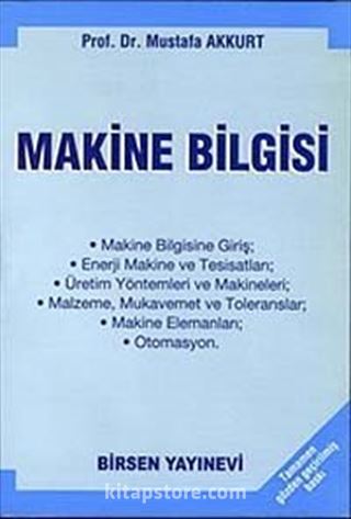 Makine Bilgisi