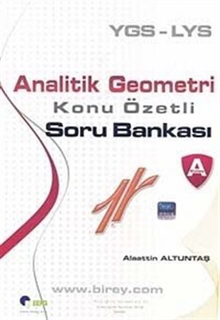 YGS-LYS Analitik Geometri Konu Özetli Soru Bankası (A)