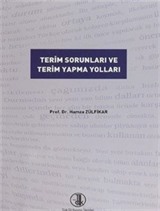 Terim Sorunları ve Terim Yapma Yolları