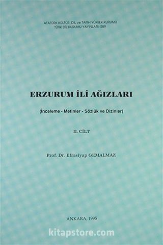 Erzurum İli Ağızları-II