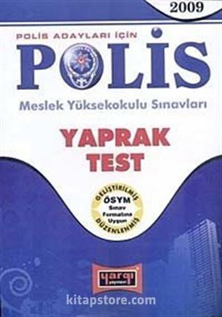 Polis Meslek Yüksekokulu Sınavları Yaprak Test