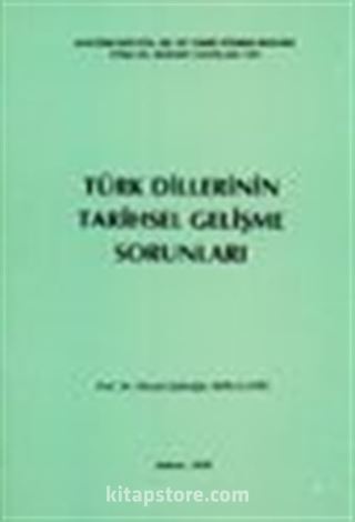 Türk Dillerinin Tarihsel Gelişme Sorunları