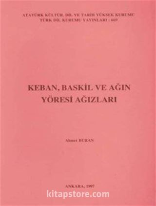 Keban, Baskil ve Ağın Yöresi Ağızları