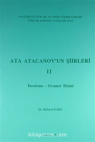 Ata Atacanov'un Şiirleri 2