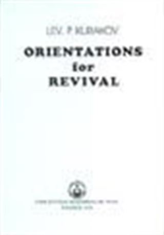 Orientations For Revival