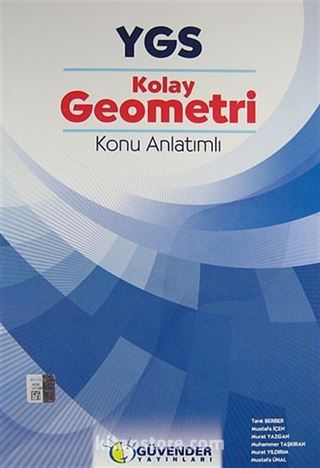 YGS Kolay Geometri Konu Anlatımlı