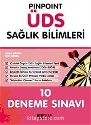 Pinpoint ÜDS Sağlık Bilimleri 10 Deneme Sınavı