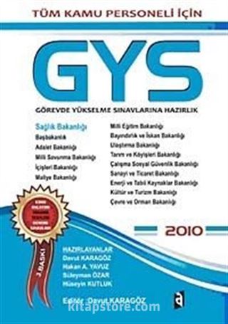 Tüm Kamu Personeli İçin GYS (Görevde Yükselme Sınavlarına Hazırlık)