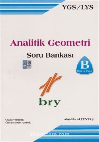 YGS-LYS Analitik Geometri Soru Bankası B Orta ve Üzeri