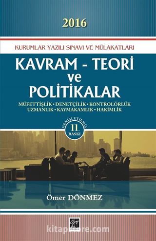 Kavram-Teori ve Politikalar