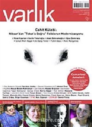 Varlık Aylık Edebiyat ve Kültür Dergisi Ekim 2009