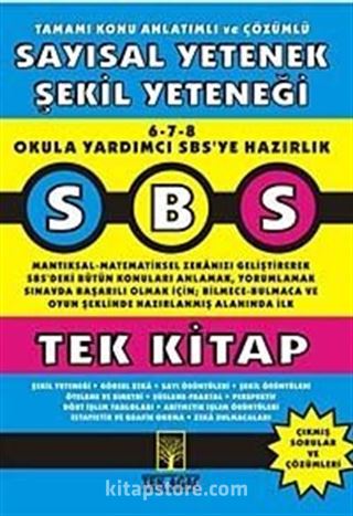 SBS Tek Kitap 6-7-8 Tamamı Çözümlü ve Konu Anlatımlı