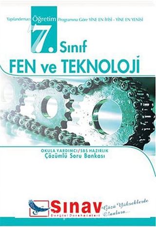 7. Sınıf SBS Fen ve Teknoloji Çözümlü Soru Bankası