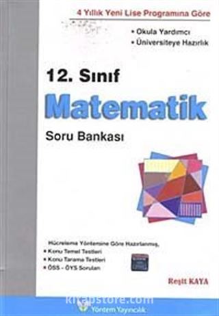 12. Sınıf Matematik Soru Bankası