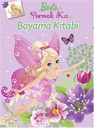 Barbie Parmak Kız Boyama Kitabı