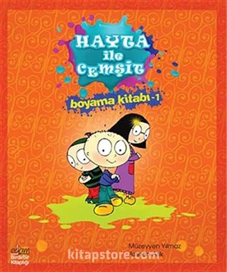 Hayta ile Cemşit Boyama Kitabı-1 (Renkli)