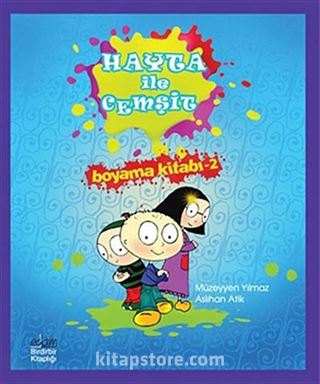 Hayta ile Cemşit Boyama Kitabı-2