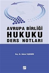 Avrupa Birliği Hukuku Ders Notları