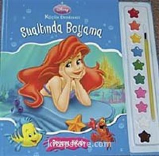 Küçük Denizkızı Su Altında Boyama (Sulu Boya Hediyeli)