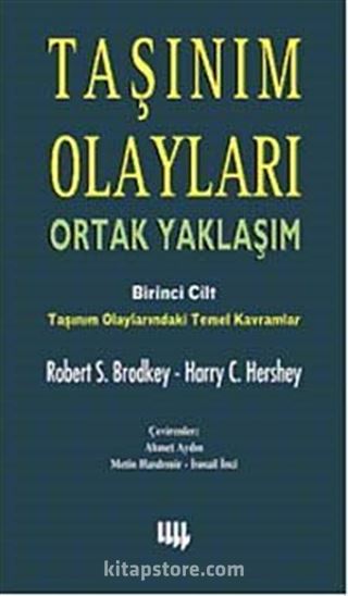 Taşınım Olayları Ortak Yaklaşım 1.Cilt