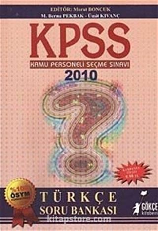 2010 KPSS Türkçe Soru Bankası