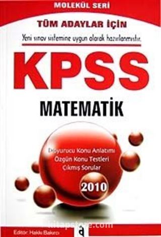 2010 KPSS Matematik Konu Anlatımlı / Molekül Seri