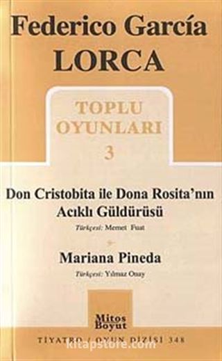 Toplu Oyunları 3 / Federico Garcia Lorca