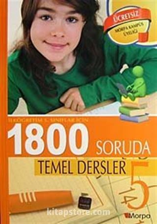 1800 Soruda Temel Dersler-İlköğretim 5. Sınıflar İçin