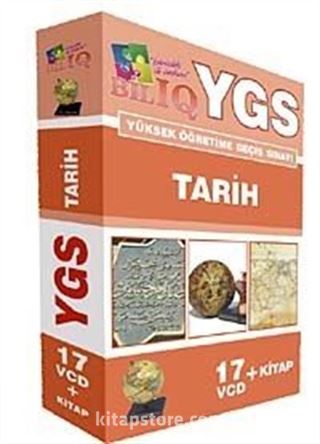 BİL IQ YGS Tarih 17 VCD + Kitap