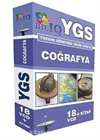 BİL IQ YGS Coğrafya 18 VCD + Kitap