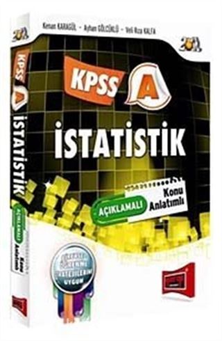 2012 KPSS İstatistik Konu Anlatımlı A Grubu