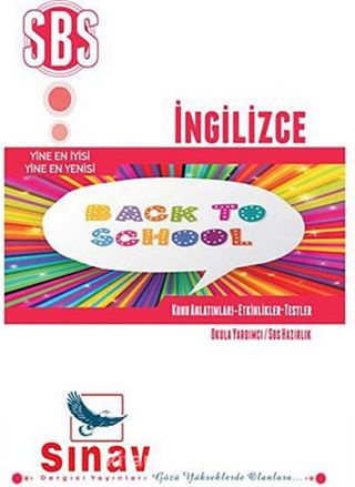 8.Sınıf SBS İngilizce Konu Anlatımlı-Etkinlikler-Testler