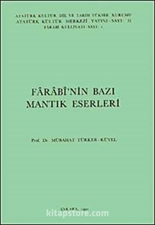 Farabi'nin Bazı Mantık Eserleri