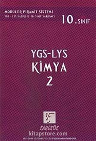 YGS-LYS Kimya-2 Konu Anlatımlı 10. Sınıf