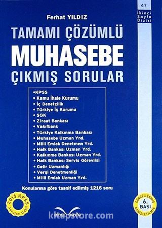 Tamamı Çözümlü Muhasebe Çıkmış Sorular