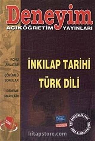 AÖF İnkilap Tarihi-Türk Dili