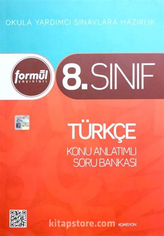 8. Sınıf Türkçe Konu Anlatımlı Soru Bankası