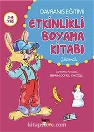 Davranış Eğitimi Etkinlikli Boyama Kitabı