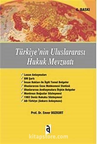 Türkiyenin Uluslar Arası Hukuk Mevzuatı