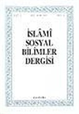 İslami Sosyal Bilimler Dergisi 1993 Cilt:1 Sayı:2