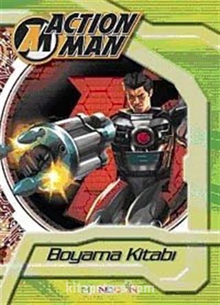 Action Man (Yeşil) Boyama Kitabı