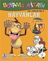 Hayvanlar / Boyama Kitabı (Cd Ekli)