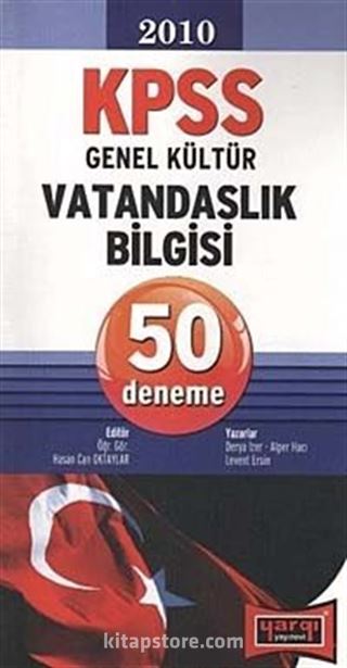 KPSS Genel Kültür-Vatandaşlık Bilgisi 50 Deneme